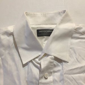 Almost new Indochino white dress shirt
